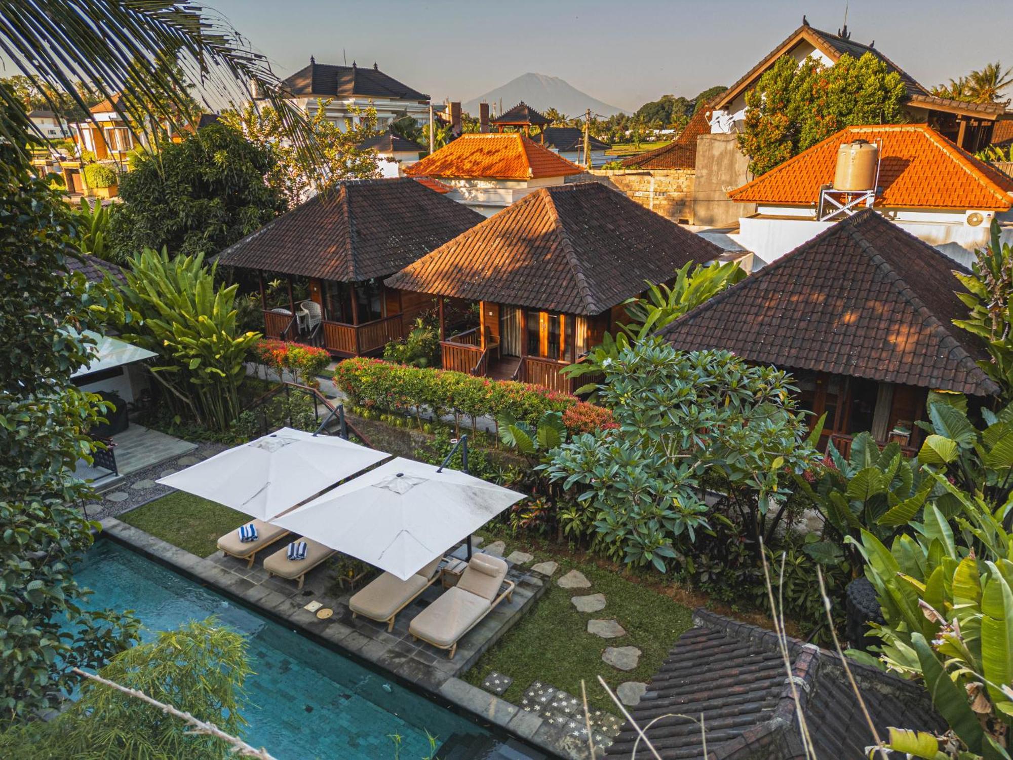 Rumanero Bunglows Ubud Exterior foto
