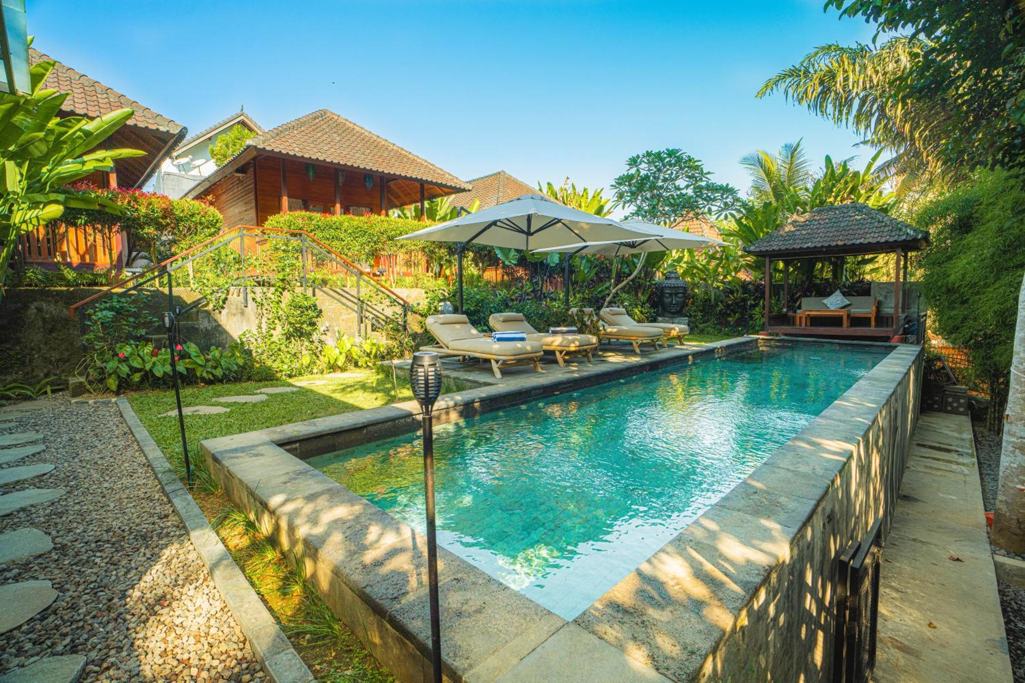 Rumanero Bunglows Ubud Exterior foto