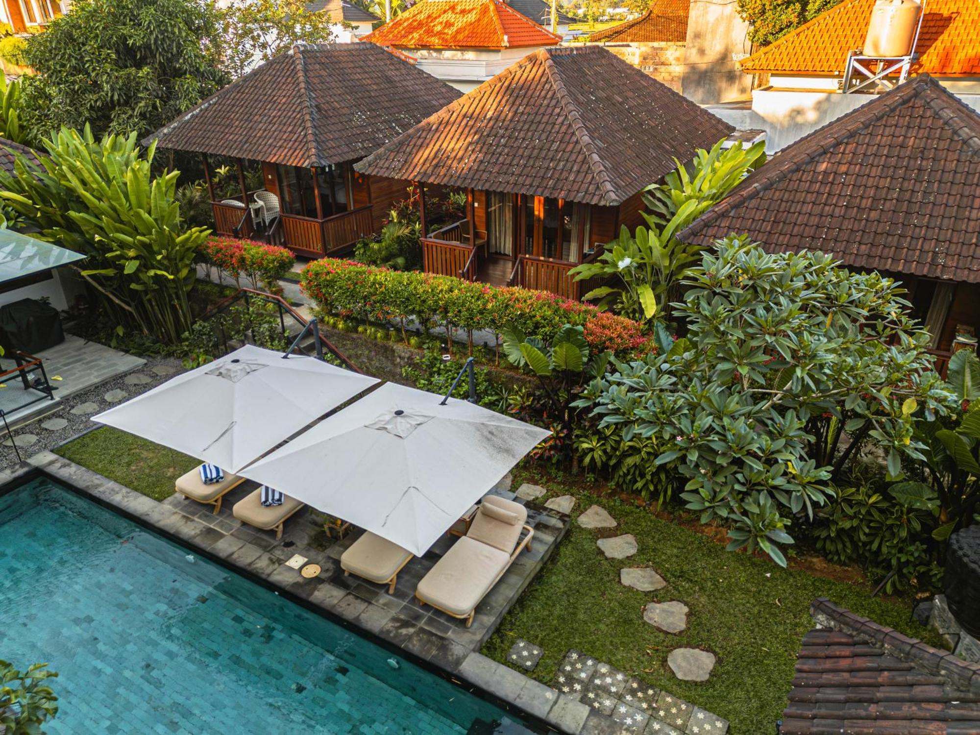 Rumanero Bunglows Ubud Exterior foto